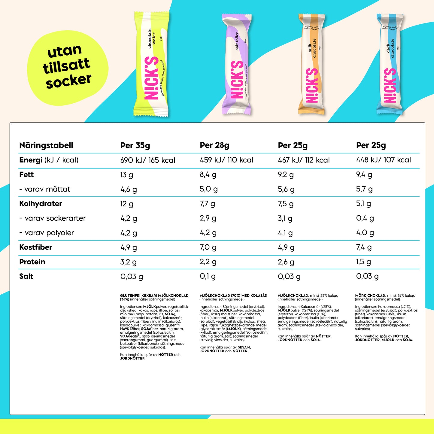 Chocolate mix 12 bars