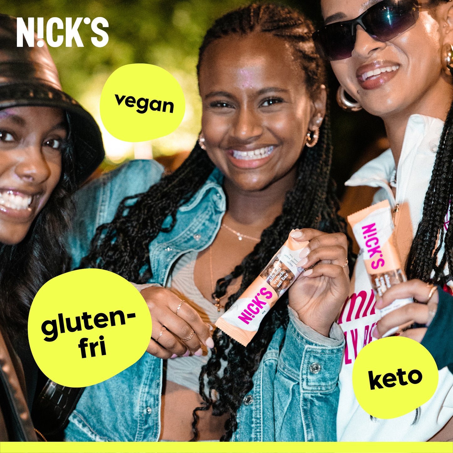 Nut bar peanut crisp 12 x 40g