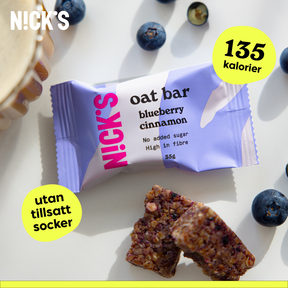 Oat bar blueberry cinnamon 12 x 35g