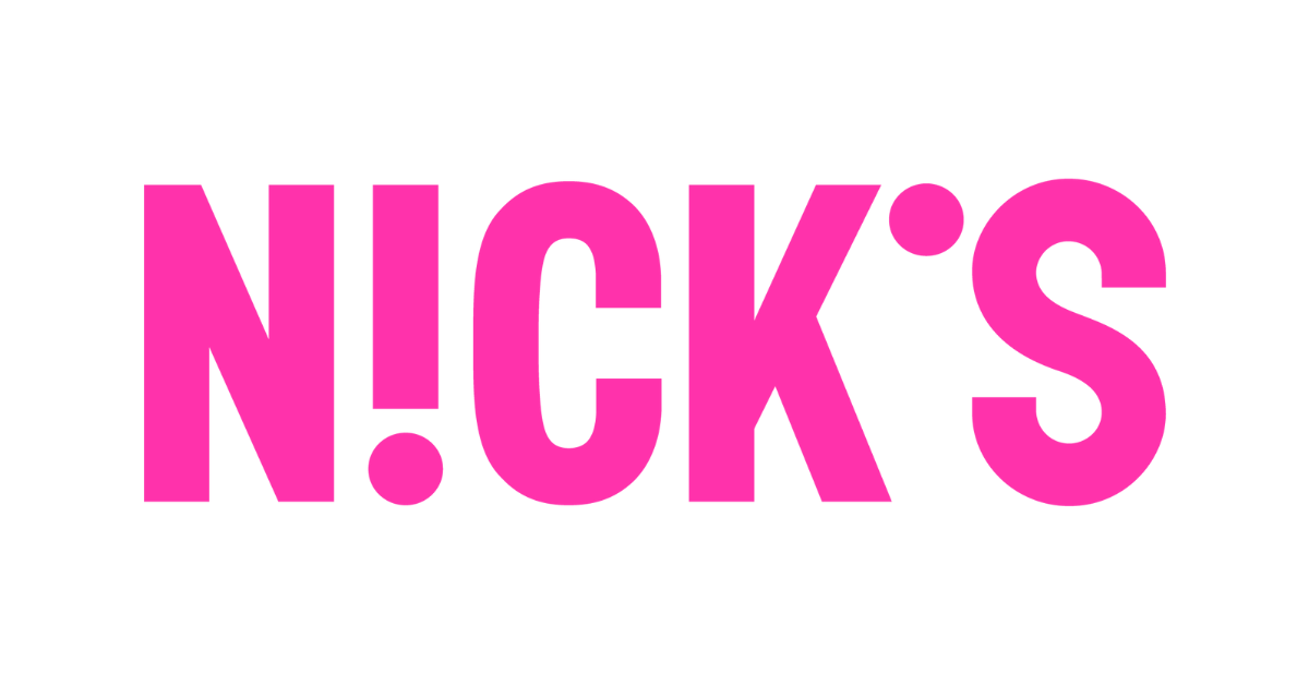 Logotyp för NICK'S Logotyp för NICK'S